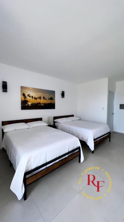 Red Flamboyan Guesthouse And Restaurant Rincon Exterior photo